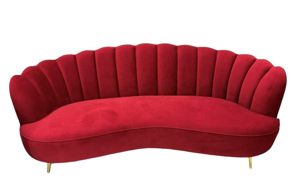 Classic Red Sofa Set