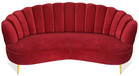 Classic Red Sofa Set