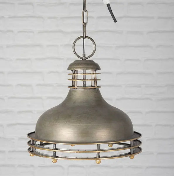 Oracle Metal Pendant Lamp Fin and Furn 