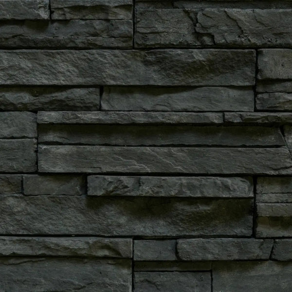 Thunderstorm Black Cultured Stone - Flats Fin and Furn