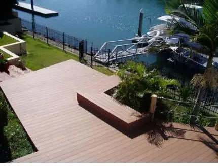 Traditional WPC Decking Fin and Furn 