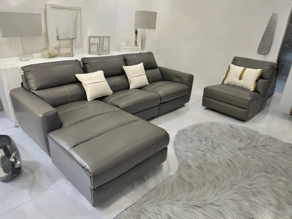 Truman E Recliner Sectional Sofa Fin and Furn Fin and Furn